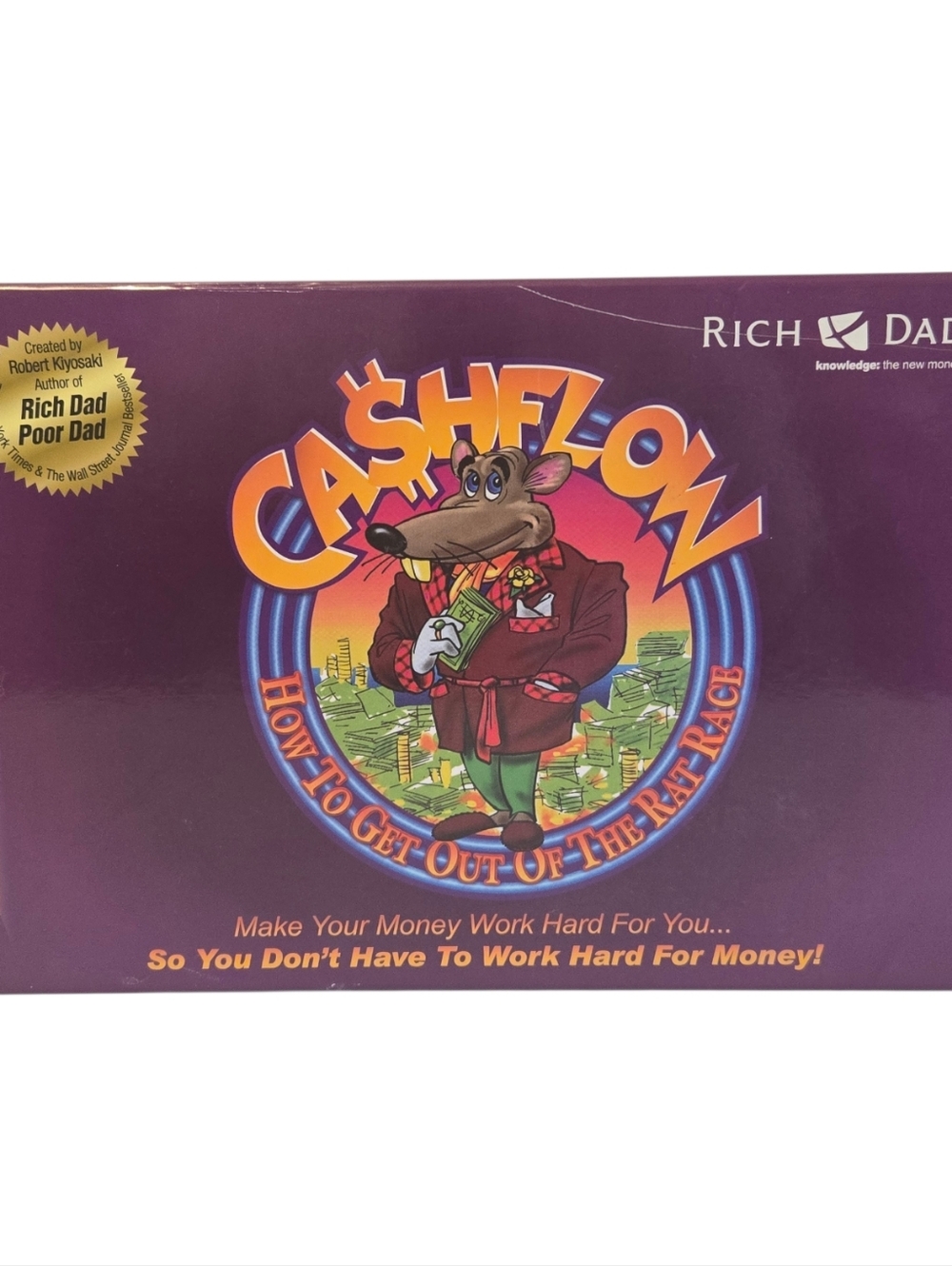 Cashflow Investing 101 Boardgame Rich Dad Robert Kiyosaki, 2010 **COMPLETE**
